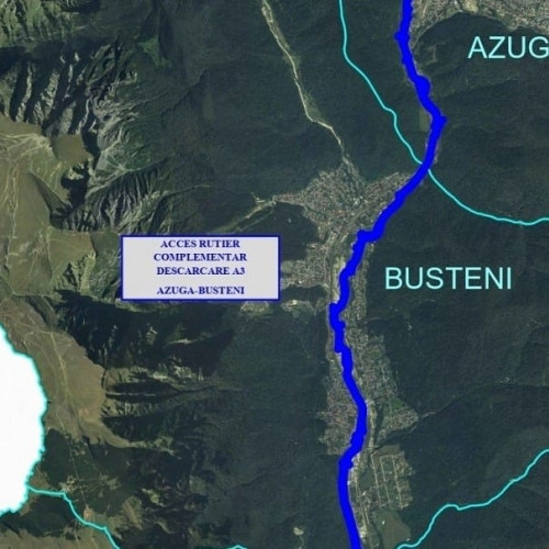 Autorizație pentru viitoarea centură ocolitoare a stațiunilor de pe DN 1, Busteni și Azuga