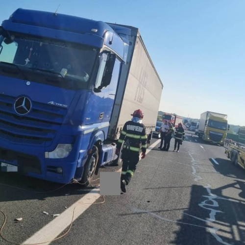 accident mortal pe autostrada A1 în zona Sebes