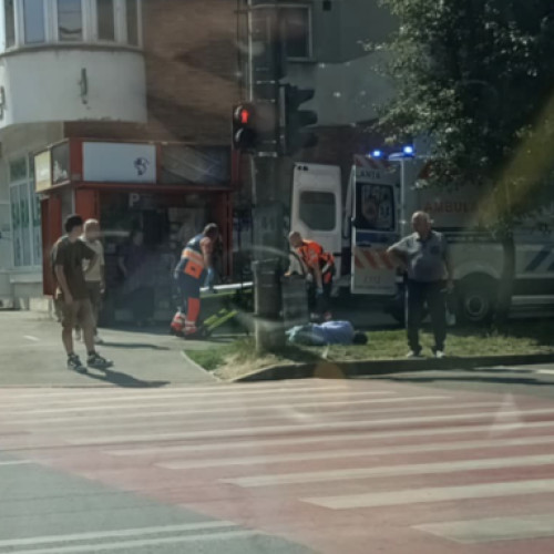 accident pe bulevardul trajan din baia mare