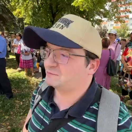 Protest al sindicaliștilor din Botoșani împotriva măsurilor Guvernului Bolojan