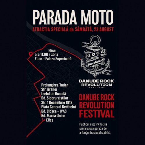 motocicliști din țară vor oferi un spectacol pe străzile Galațiului