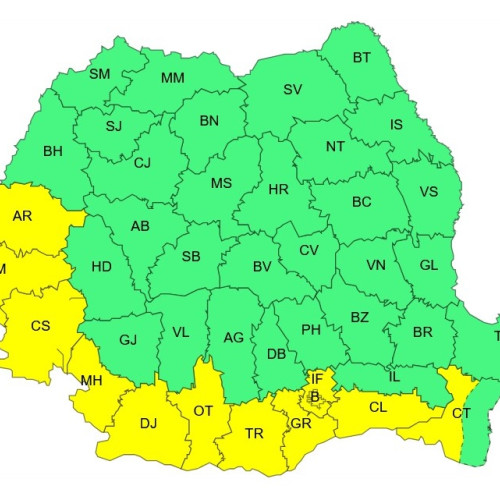 canicula și disconfort termic ridicat în județul Constanța pe 22 august 2025