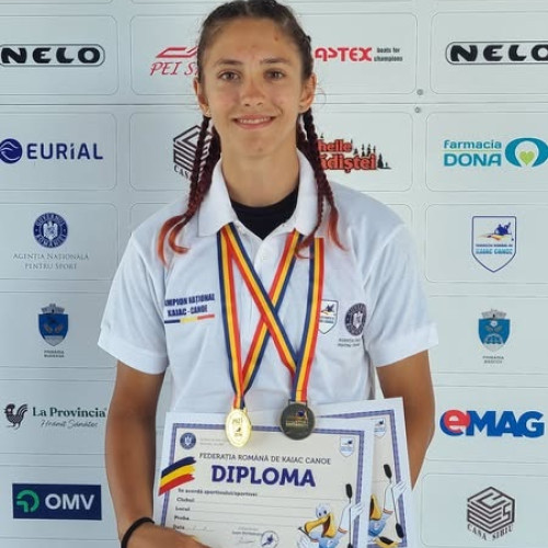 Echipa clubului Dunărea Galați a obținut opt medalii la campionatul național de viteză pentru juniori