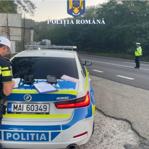 barbat din Valcea prins conducând cu permis suspendat pe DN 7