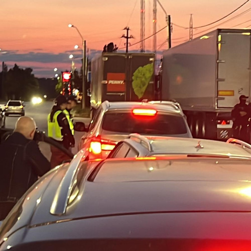 Actiune a poliției în județ pentru siguranța publică și prevenirea infracțiunilor stradale