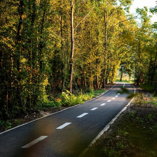o nouă pistă de biciclete în comuna Baciu, aproape de Cluj-Napoca