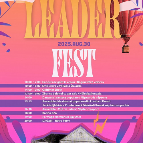 livada Fest revine cu evenimente de vară în satmar