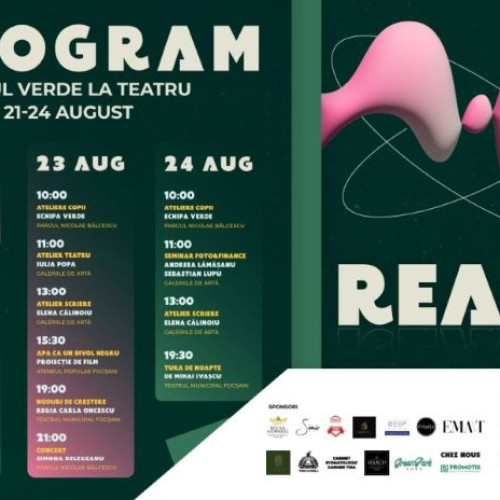 festivalul Verde la teatru revine la focșani cu ediția a VII-a