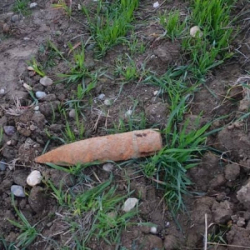 Descoperire de munitie neexplodată în județul Galați