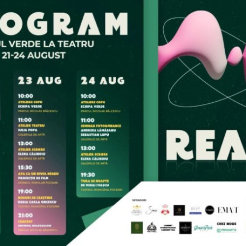 Verde la Teatru: festival cultural prelungit la Focșani