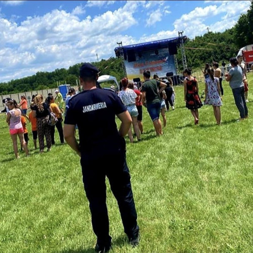 Jandarmii din Dâmbovița, pregătiți pentru asigurarea ordinii în timpul evenimentelor locale