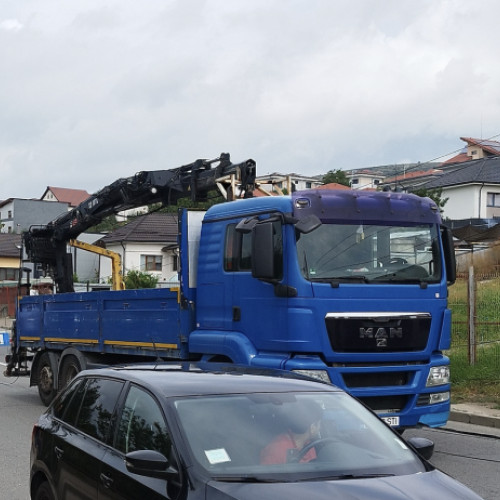 trafic blocat pe strada oasului din cauza unui incident la Cluj-Napoca