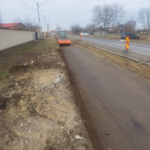 Lucrările de extindere a DN7 Bâldana-Titu, aproape de 30%