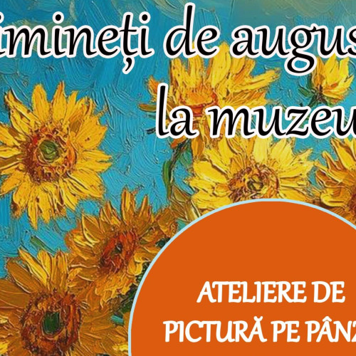 Muzeul județean Botoșani organizează ateliere de pictură pentru adulți