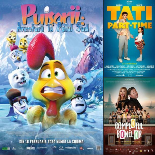 Programul din acest Duminică pentru întreaga familie la Cinema Independența - filme de animație, comedie și romantism
