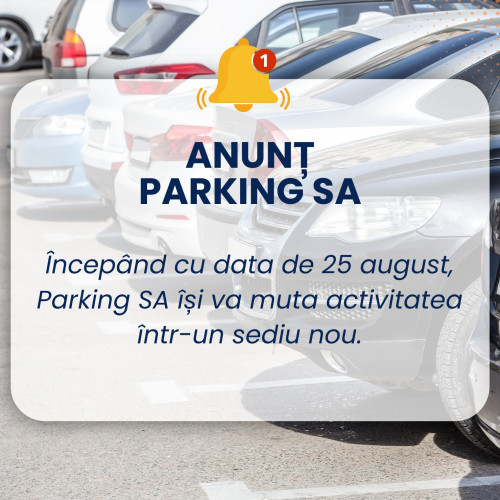activitatea SC Parking la Piatra-Neamț va fi suspendată temporar