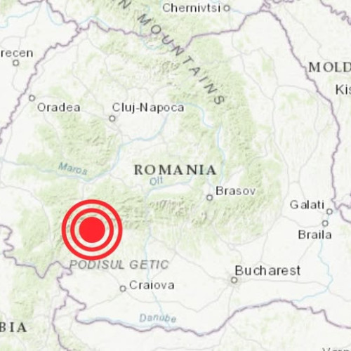 Cutremur cu magnitudinea ML 4,4 în județul Gorj