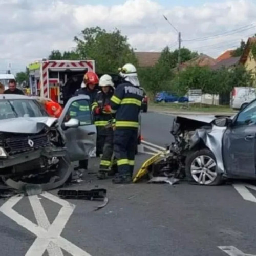 accident grav în sag, lângă timișoara, soldat cu trei răniți grav