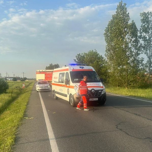 accident rutier pe DJ 205H din vrancea din cauza neacordării de prioritate