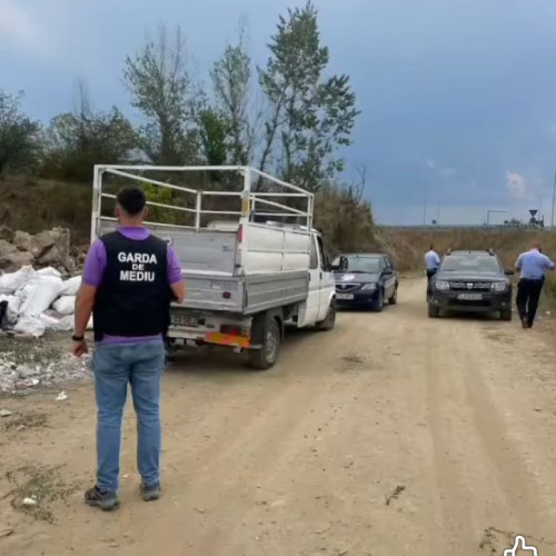 Toleranță zero pentru poluare: persoană surprinsă în flagrant abandonând deșeuri în Târgu Jiu