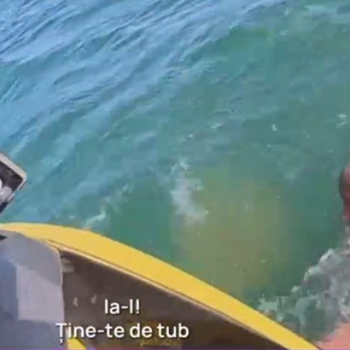Turist aproape de înec salvat în ultimul moment pe litoral