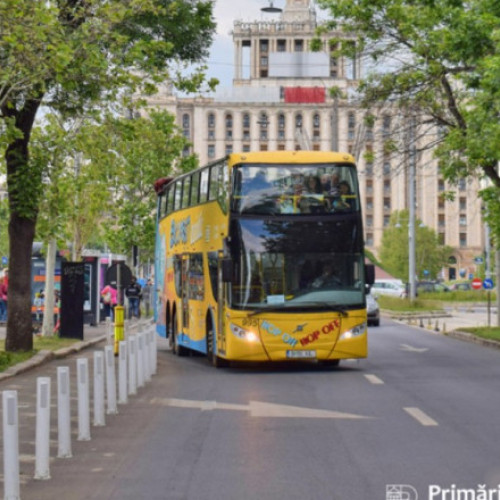 Linia turistică „Bucharest City Tour” începe să circule de luni în București