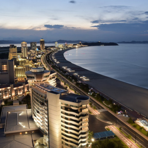 Coreea de Nord a inaugurat o nouă stațiune pe coasta de est, Wonsan Kalma, dar numărul de vizitatori rămâne foarte mic