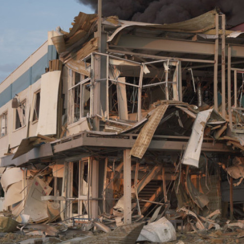 Rachete ruse au avariat o fabrică de electronice americană în Ucraina