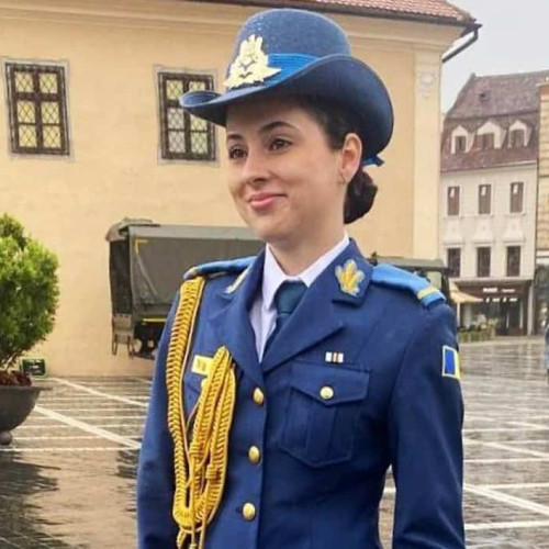 Tânără militară din Alba Iulia devine șefă de promoție la Academia Forțelor Aeriene