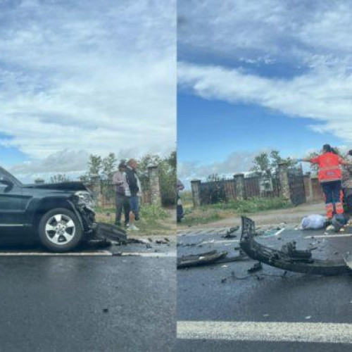 Doi răniți în urma unui accident grav pe marginea orașului Botoșani