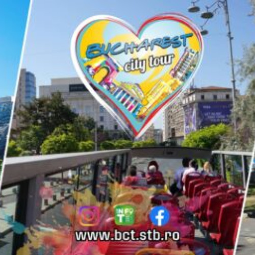 linia turistică City Tour revine pe străzile Bucureștiului