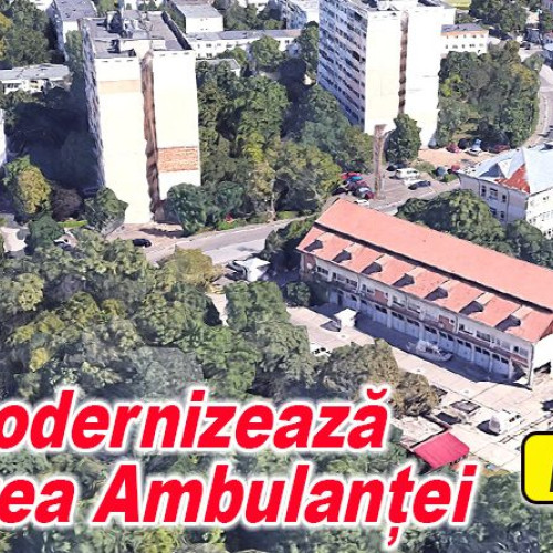 Modernizarea clădirii Ambulantei din Buzău, în valoare de peste 1 milion de euro