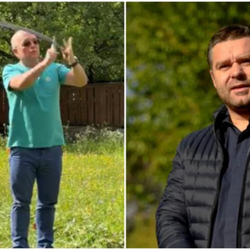 emil boc devine viral pentru videoclipul în care ascute coasa și taie iarbă ca la țară