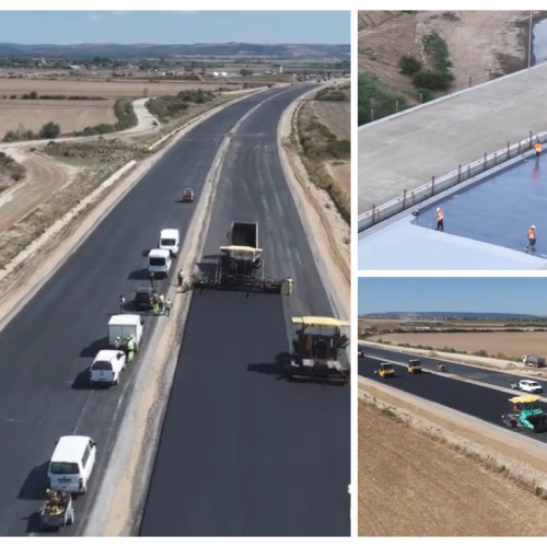 Constructii Erbasu a anunțat avansul lucrărilor pe tronsonul Suplacu de Barcau - Chiribis al autostrăzii Transilvania