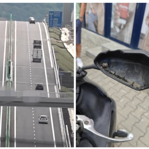 clujeancă atrage atenția asupra pericolului de pe autostrada A3 Transilvania