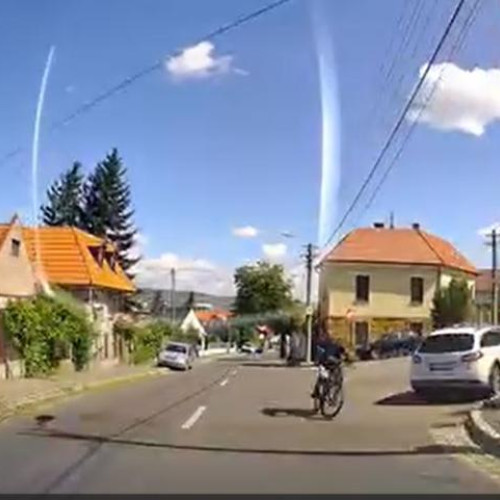 Incident periculos surprins la intersectia din Cluj-Napoca