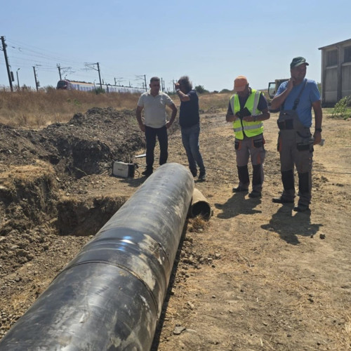 Proiectul de alimentare cu gaze naturale din comuna Poarta Alba se apropie de finalizare