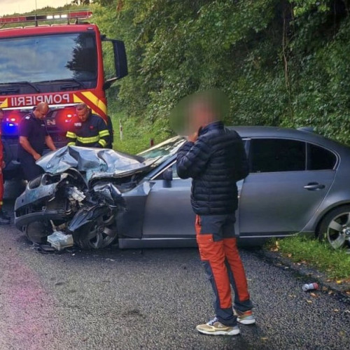 accident rutier pe drumul national 17c în cepari