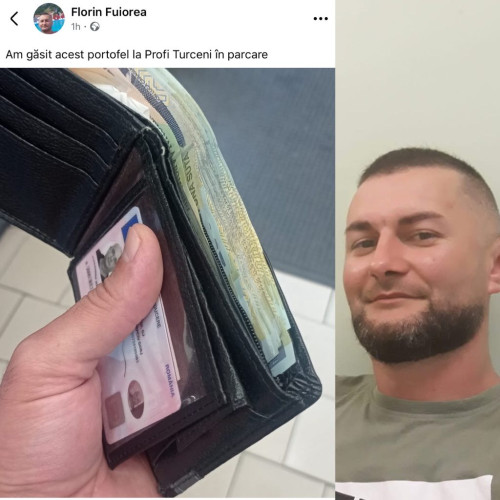 Un gest de onoare în Turceni: un angajat de pază returnează un portofel pierdut