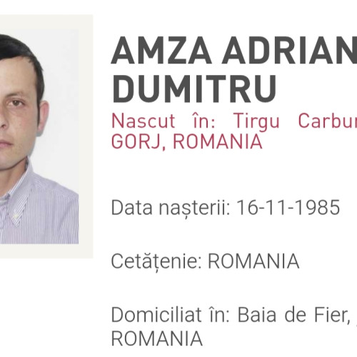 dispariție îngrijorătoare în gorj: bărbat de 39 de ani din baia de fier căutat de familie și poliție