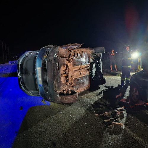 Accident grav pe DJ 211A între Cuza-Vodă și Viziru, județul Brăila