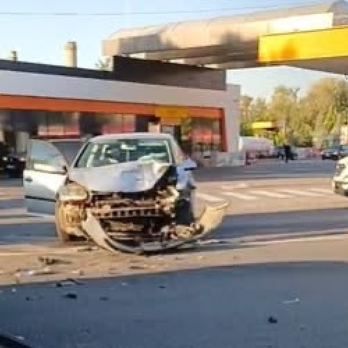 accident rutier la ieșirea din strehaia