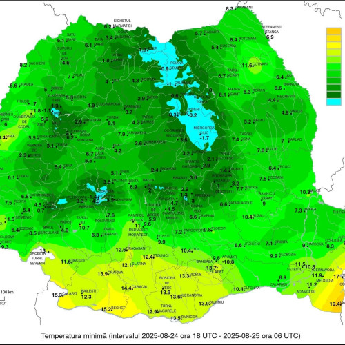 Vara începe să dea semne de răcire în județul Gorj
