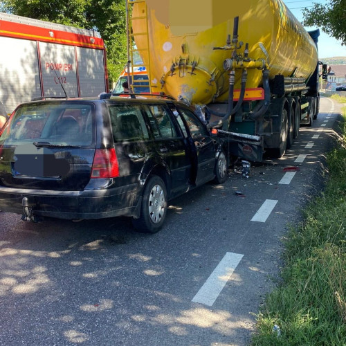 accident rutier la targu-neamț pe strada mihail sadoveanu