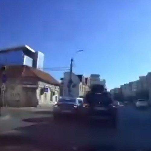 accident pe calea dorobanților din cluj-napoca