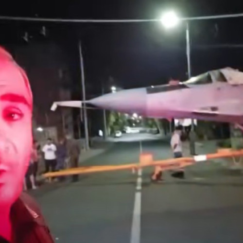 avarii minore ale unui avion MiG-29A rusesc în timpul transportului la Erevan