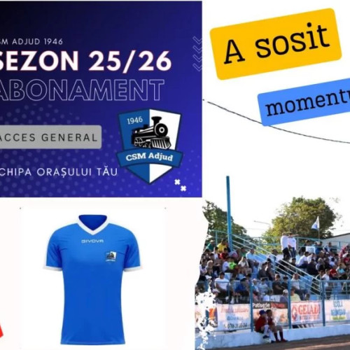 suporteri ai csm adjud 1946 pot achiziționa abonamente pentru sezonul 2025-2026