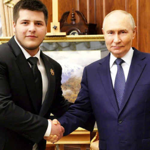 Fiul liderului Ceceniei, Adam Kadirov, a primit o medalie controversată