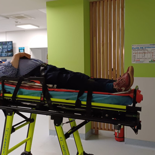 Un jandarm din Botoșani a salvat un om în timpul liber