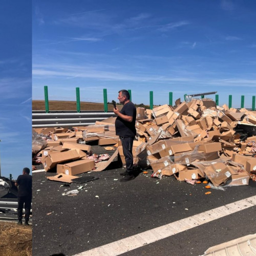 accident grav pe DN 12 în zona Negreni, județul Olt